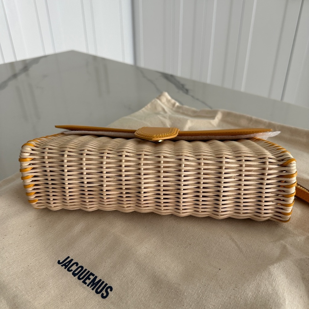 Jacquemus Le Bambino Long Osier Shoulder Bag - Picture 4 of 10